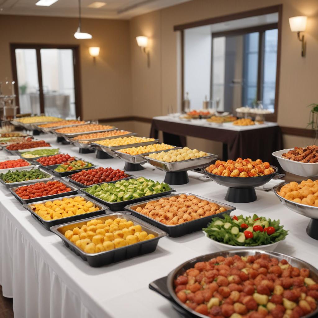 Кейтеринг на 23 февраля: организация фуршета для праздника и офисного мероприятия