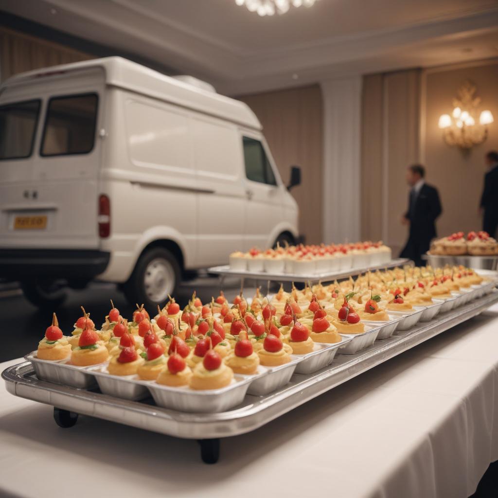 Доставка фуршетных блюд на мероприятие