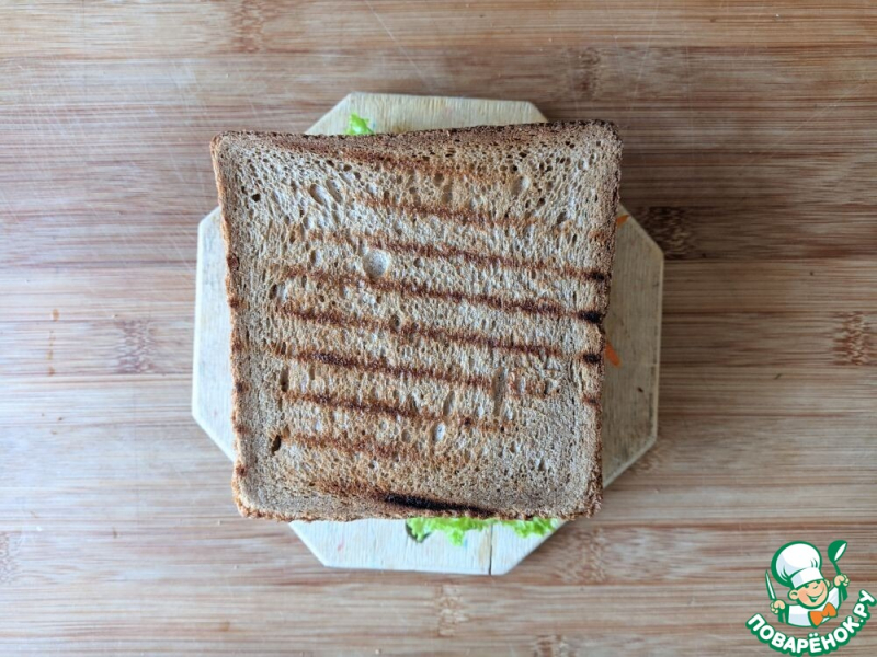 Большой сэндвич для всей семьи