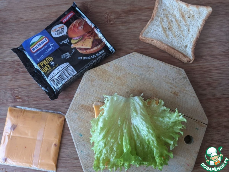 Сэндвич «Туна мелт»