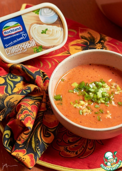 Томатно-сливочный суп